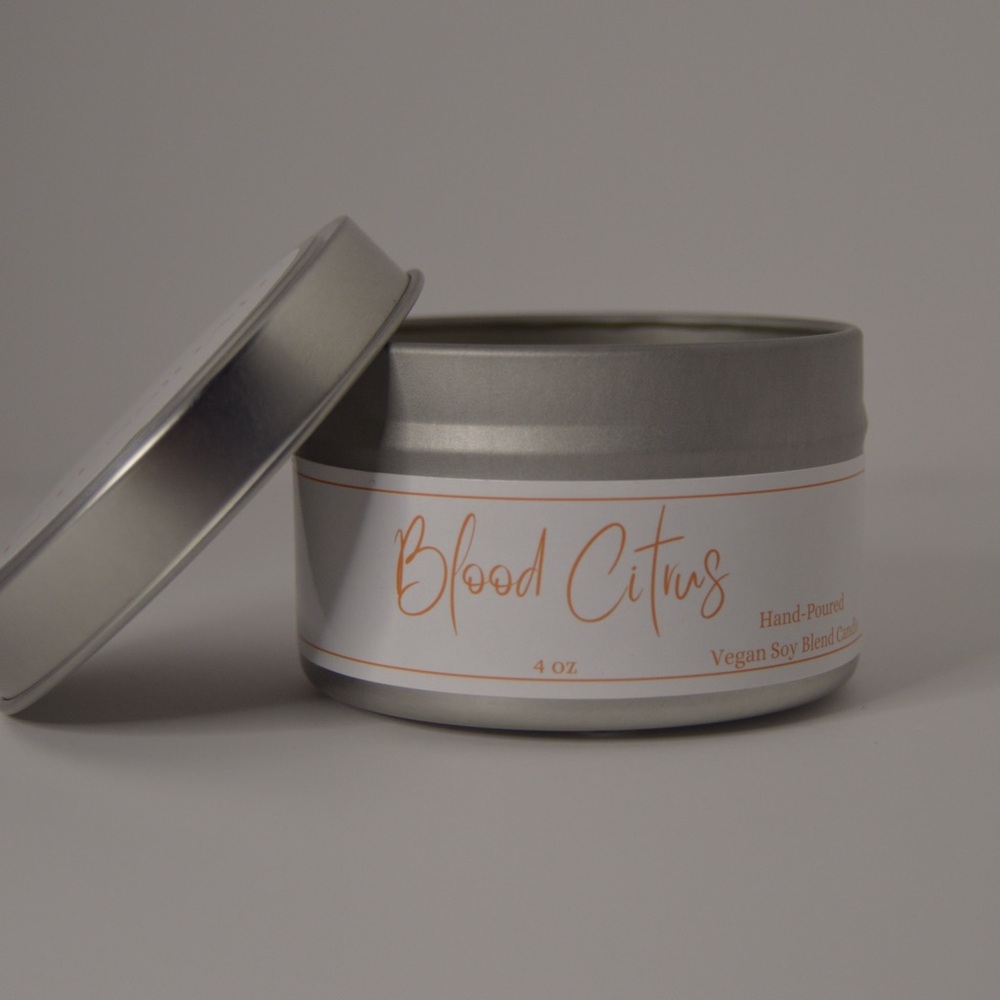 Intensidad Blood Citrus Candle Tin
